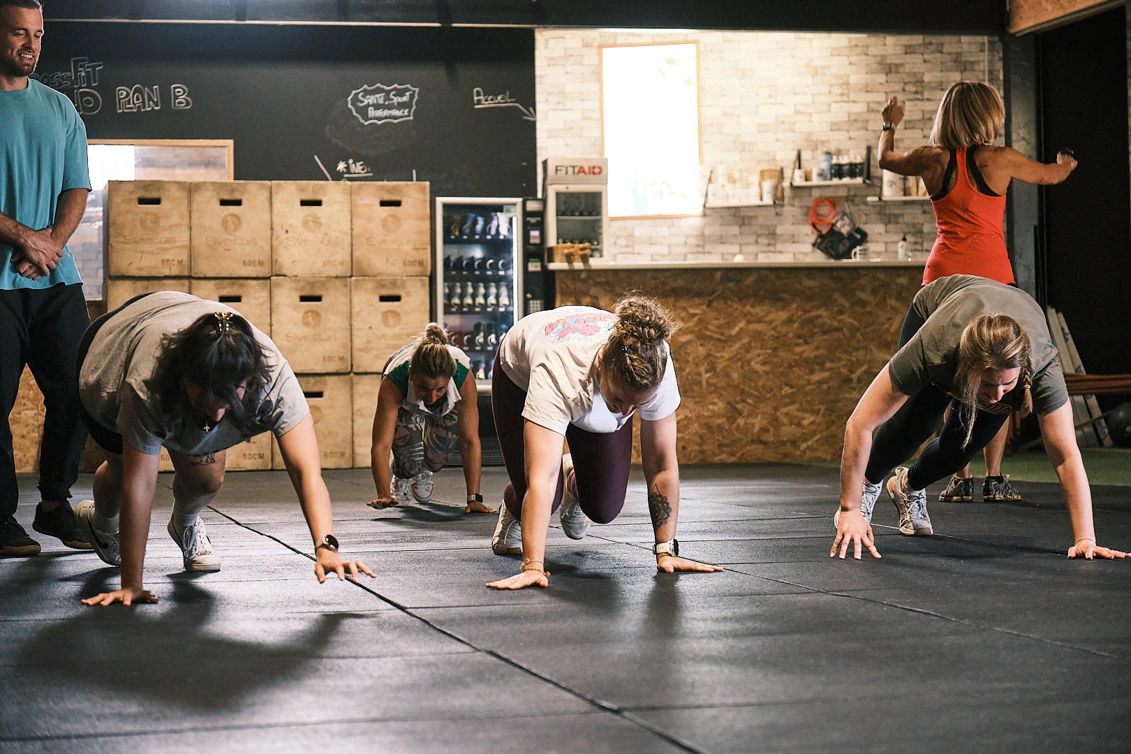 Entraînement dans la box No Plan B